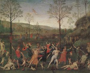 Pietro Vannuci called il Perugino The Combat of Love and Chastity (mk05) Germany oil painting art